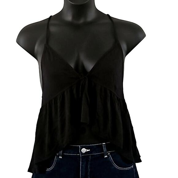 Urban Outfitters Babydoll Cami with High/Low Hemline - Size Small Petite - Picture 2 of 5